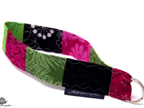 Buntes Schlüsselband kurz