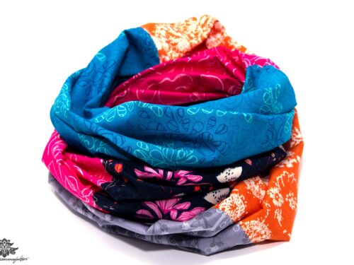 Tuch bunt Patchwork