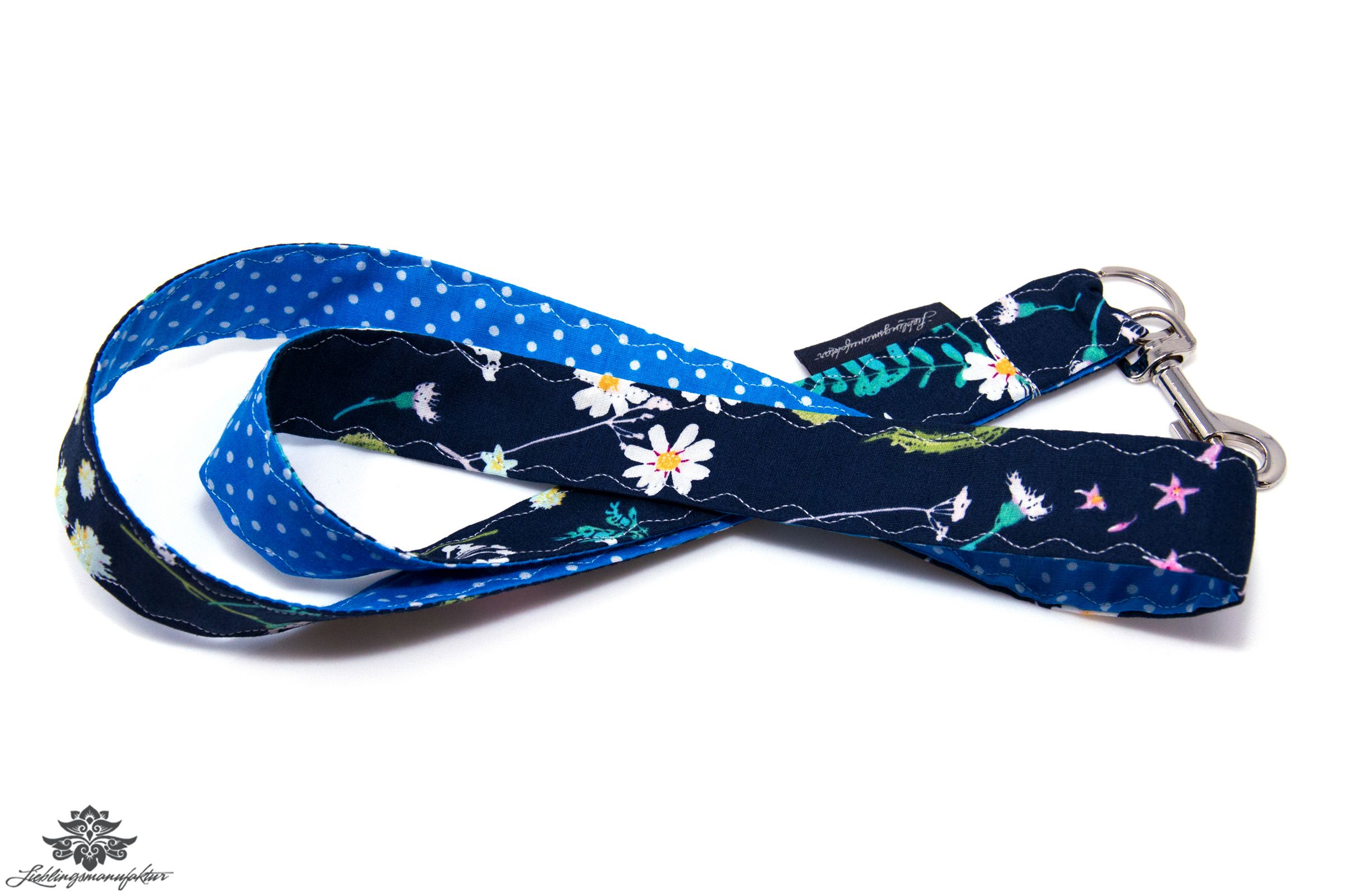 Schluessel einfach wiederfinden Schluesselband Blumen