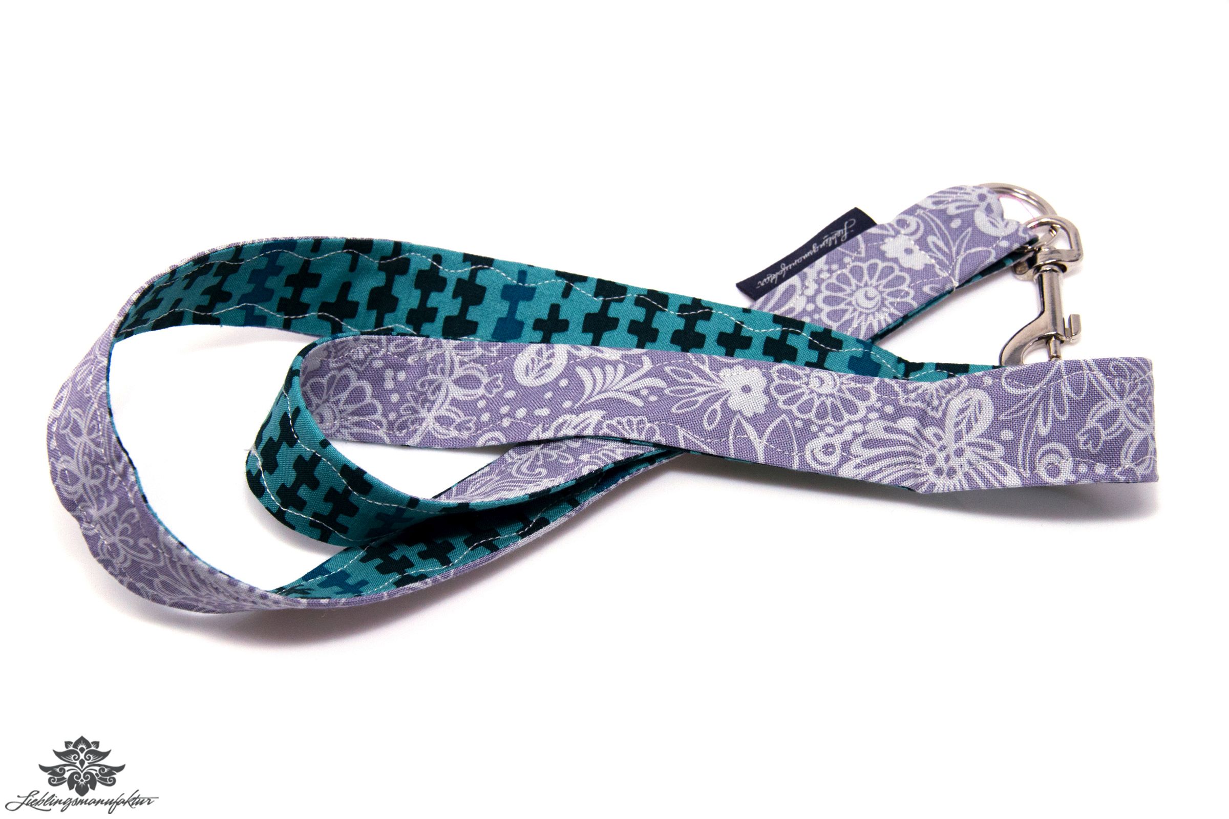 Schlüssel verlegt Schlüsselband grau petrol