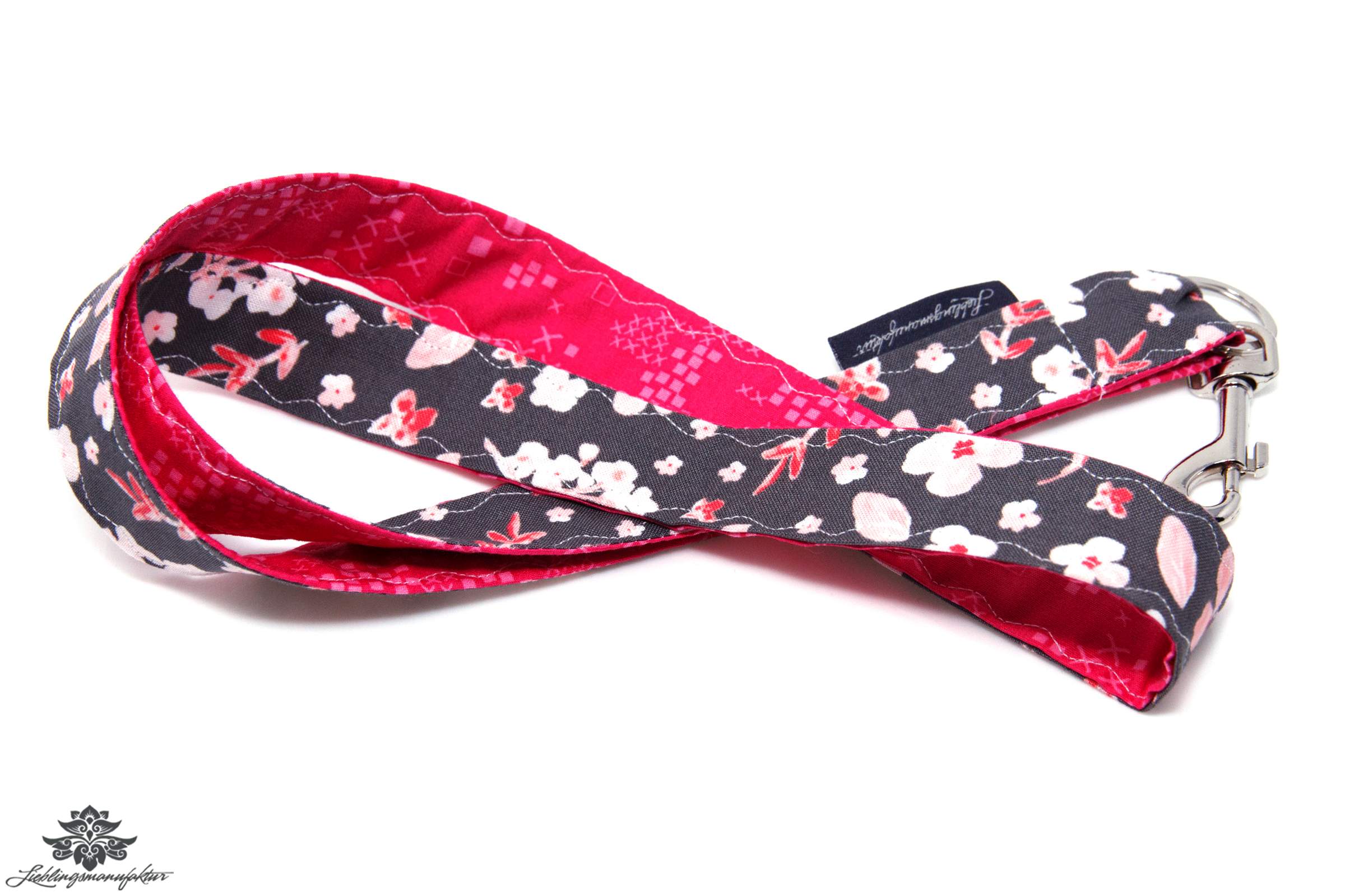 Schluessel wiederfinden Schluesselband pink grau