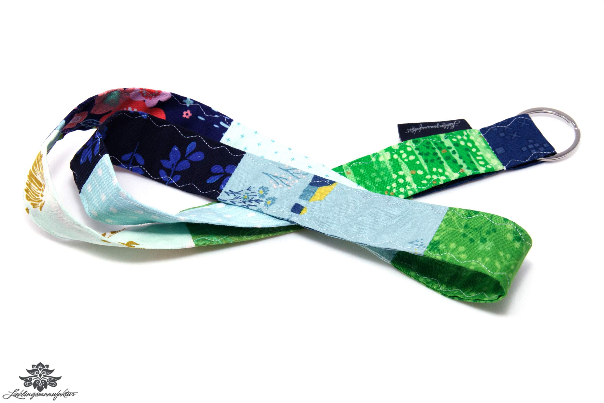 Schluessel wiederfinden schluesselband Farbe dunkelblau grün