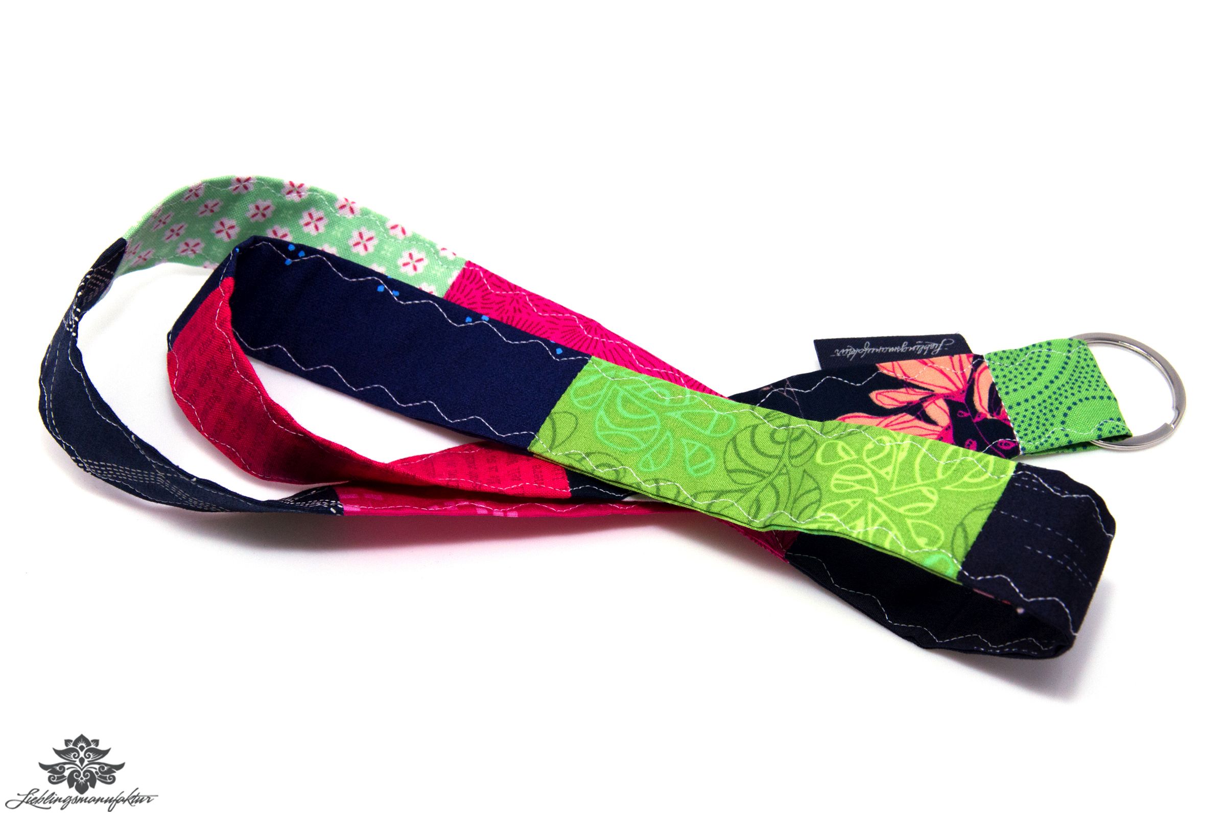 Schluessel wiederfinden schluesselband Farbe dunkelblau grün