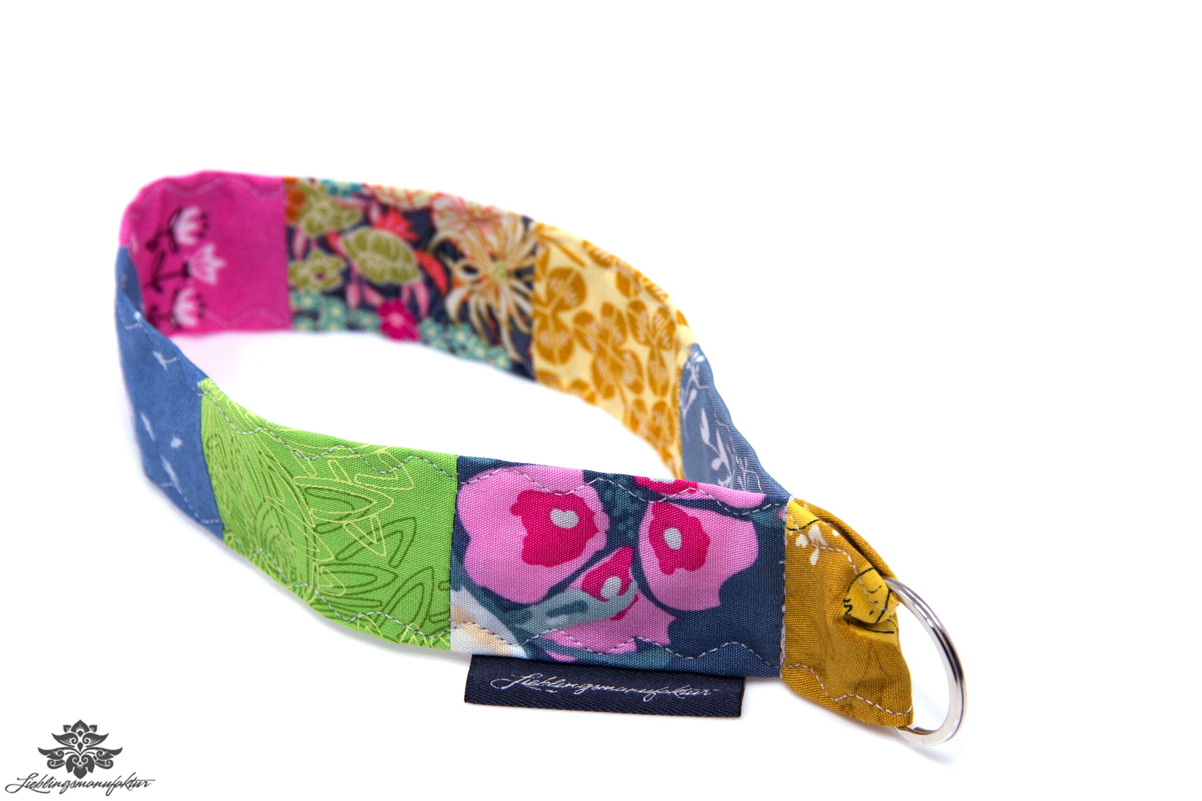Buntes Schlüsselband kurz