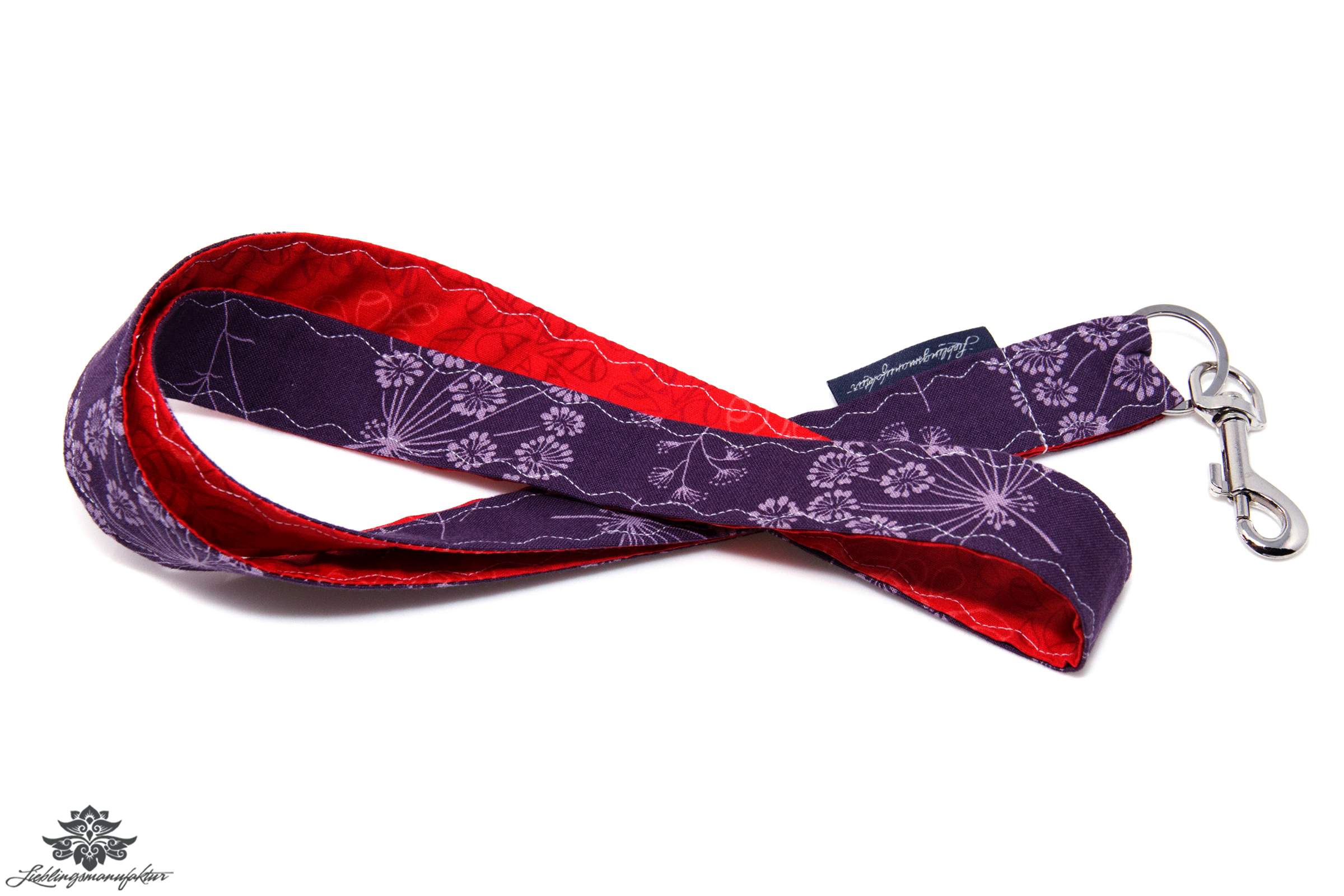 Lanyard Karabiner lila