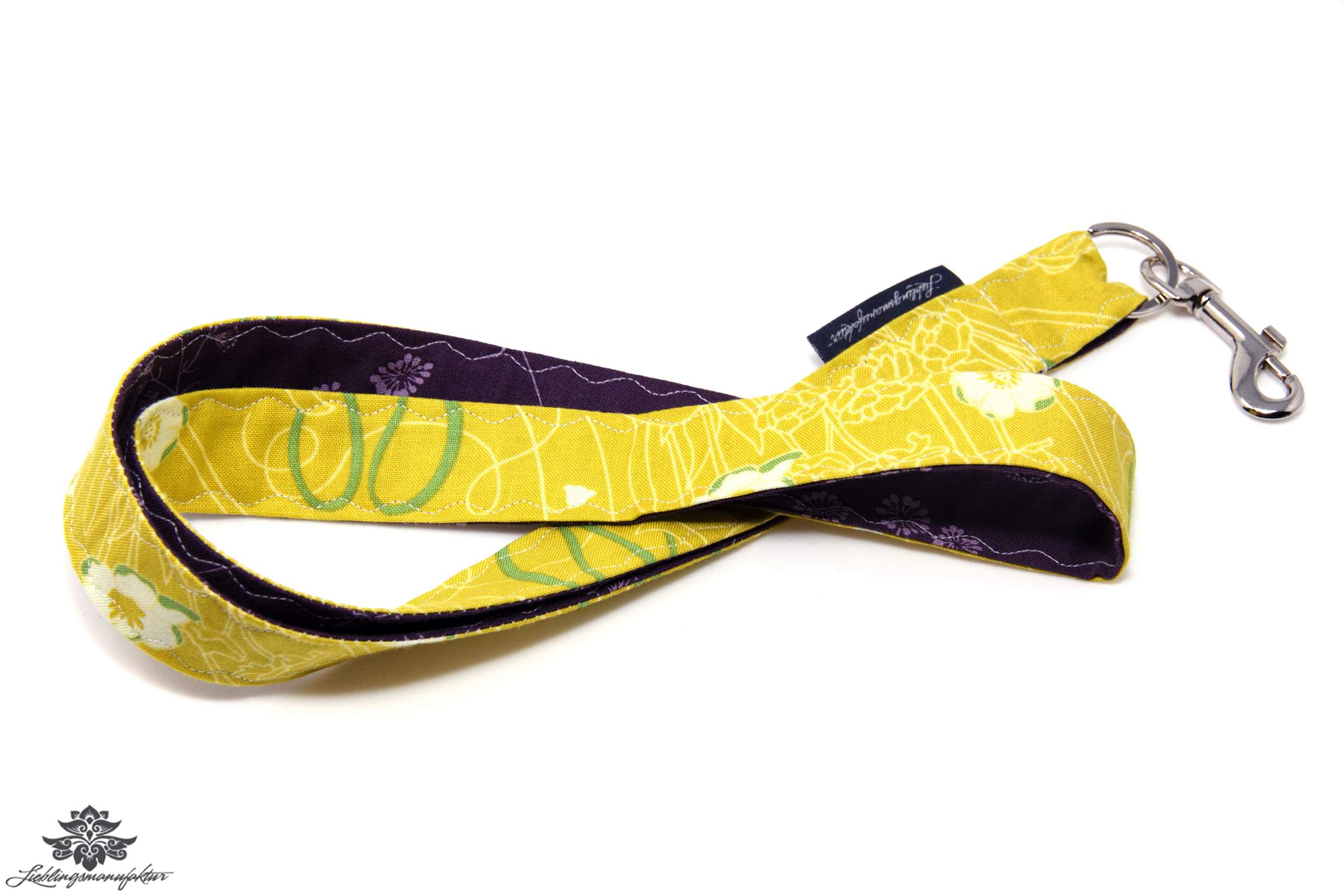Lanyard Schlüsselband lila grün