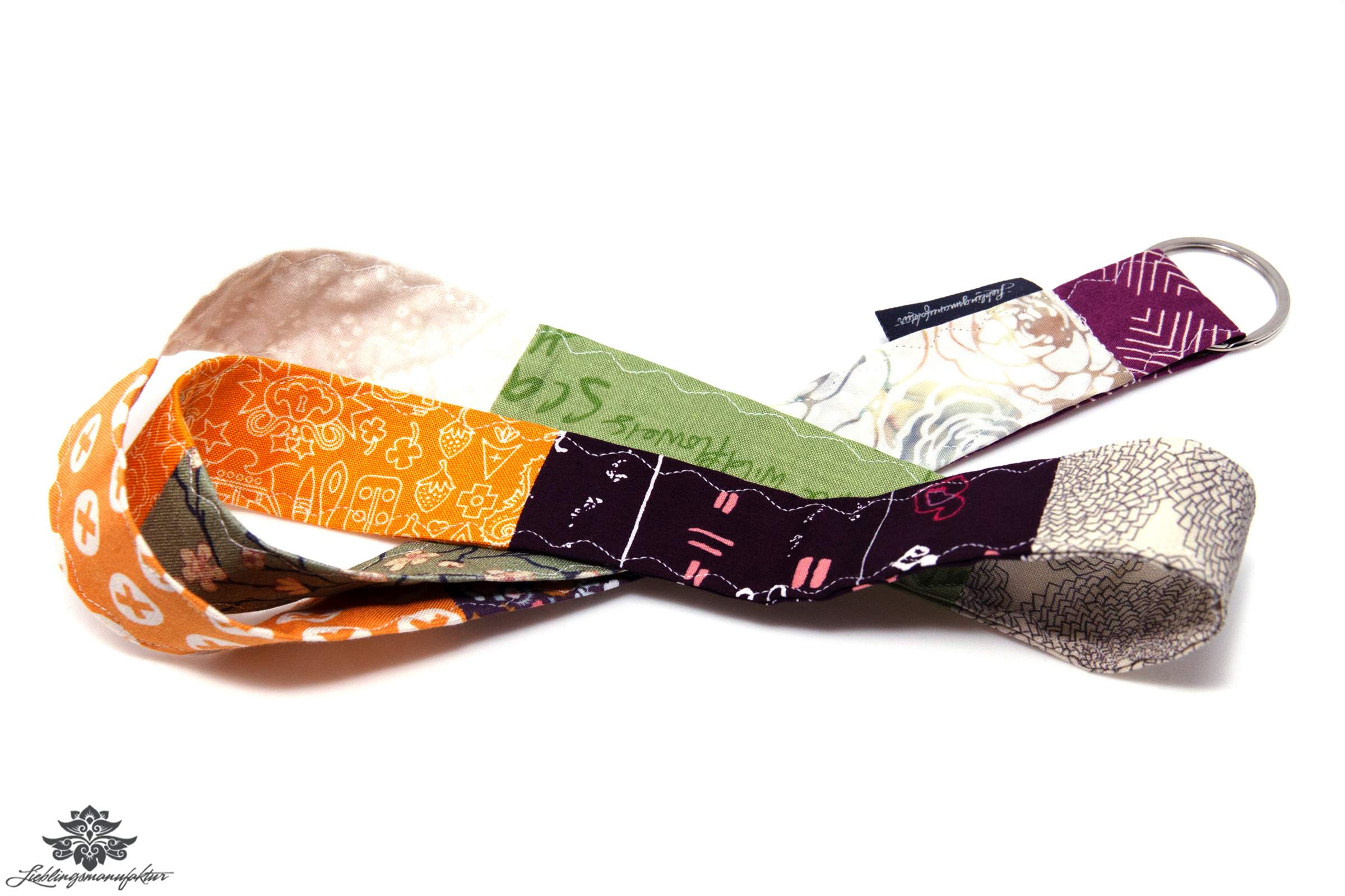 Lanyard bunt bordeaux