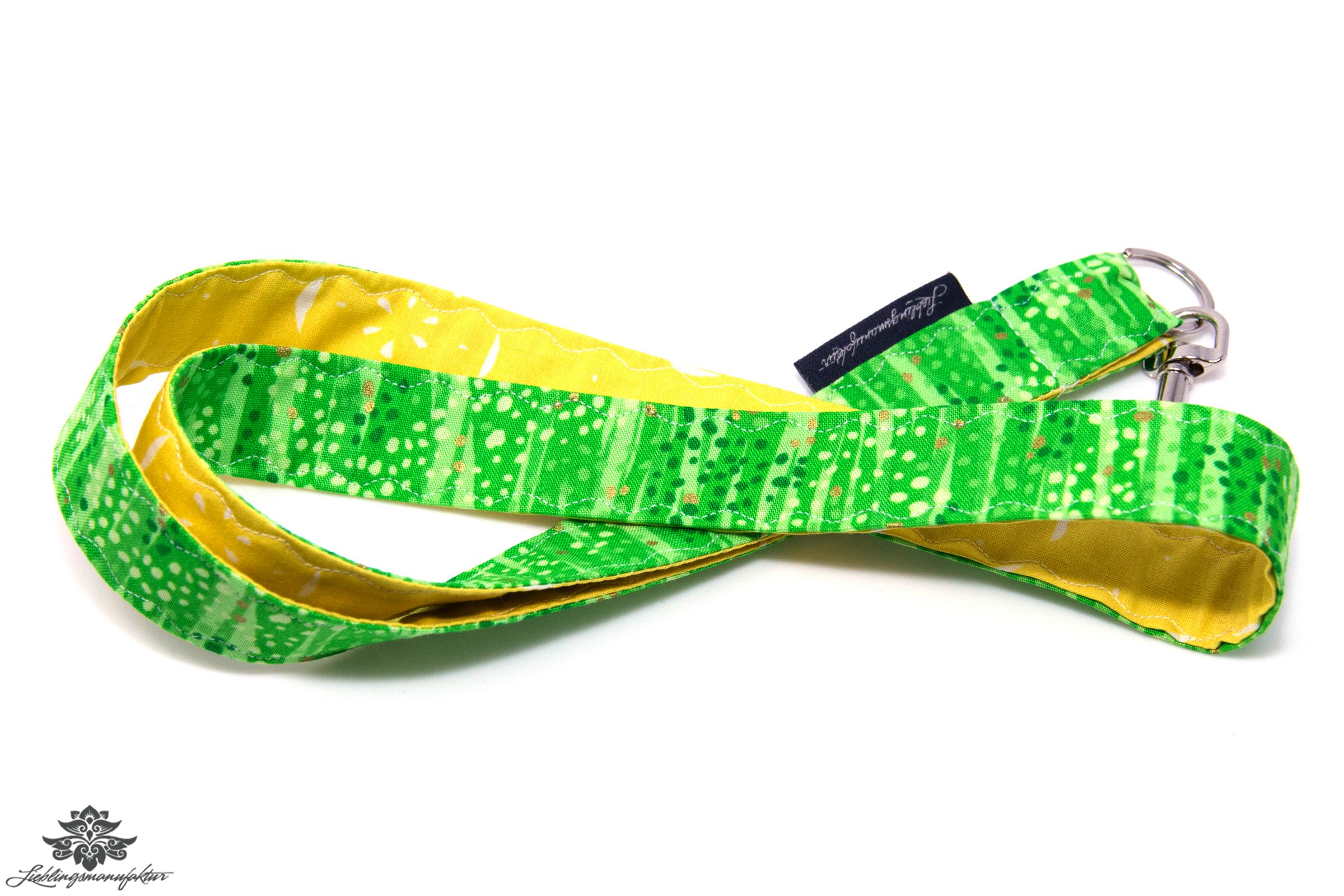 Lanyard gelb grün