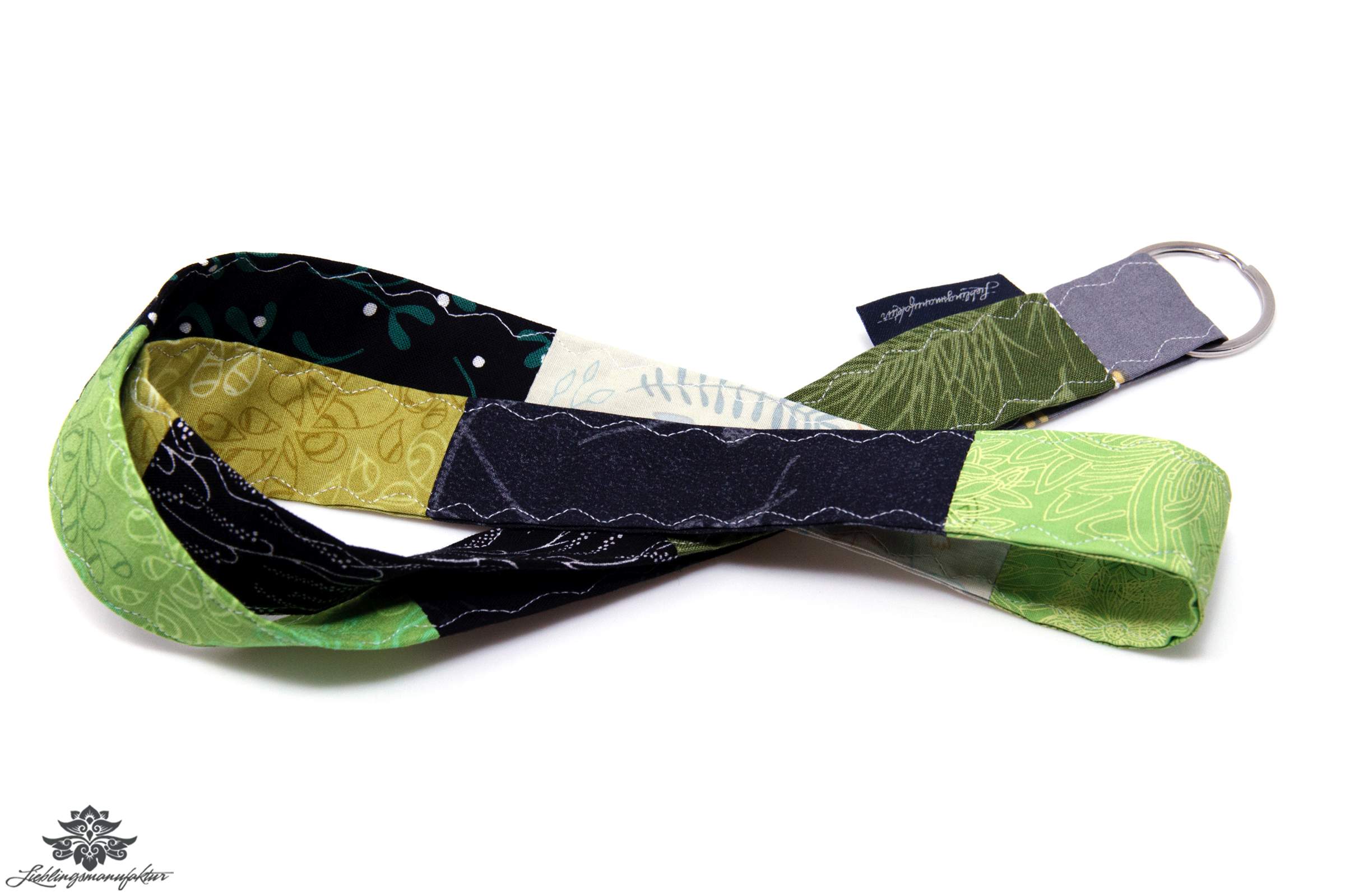 Lanyard grau grün
