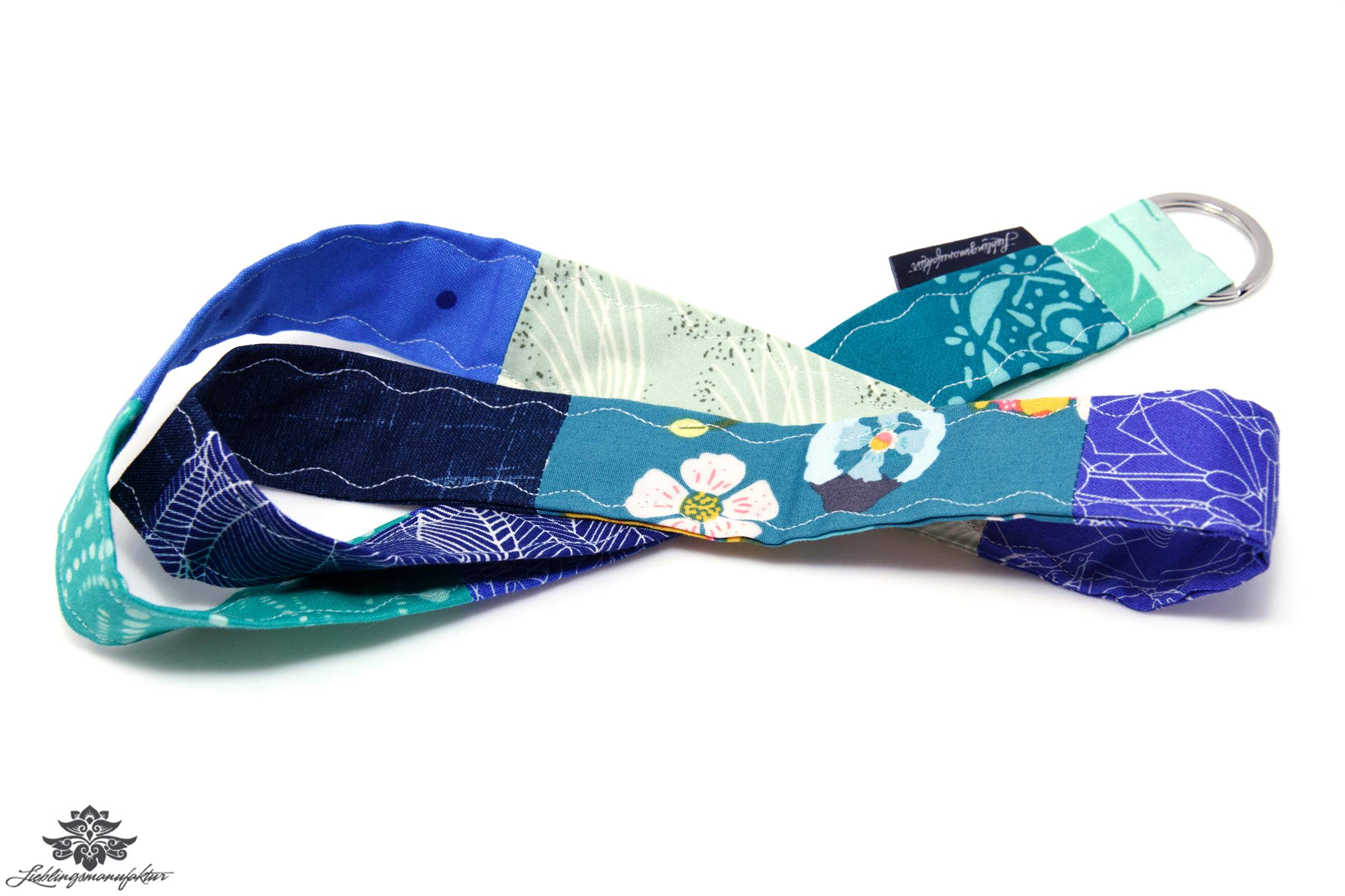 Lanyard türkis blau
