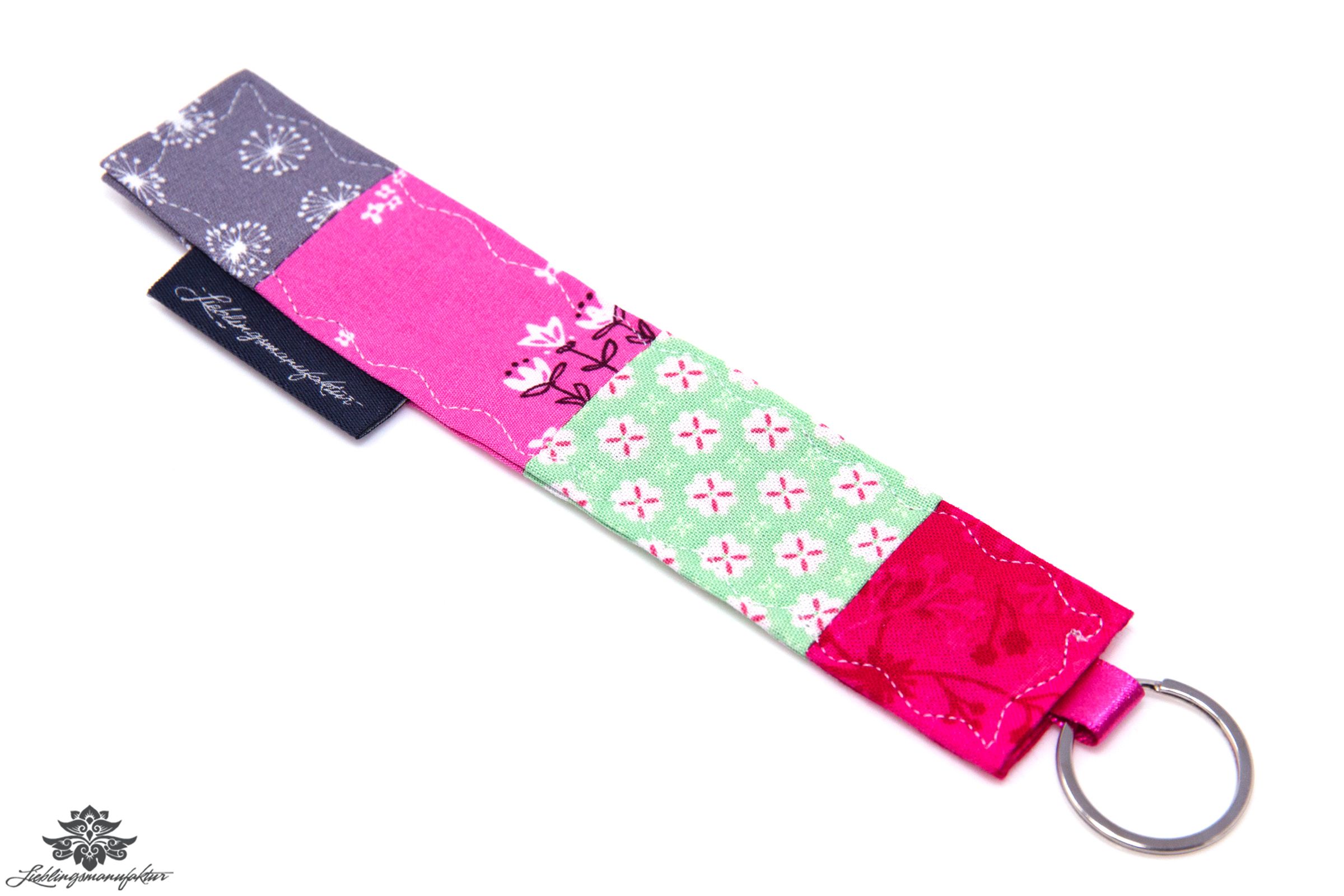 Schlüsselanhänger genäht