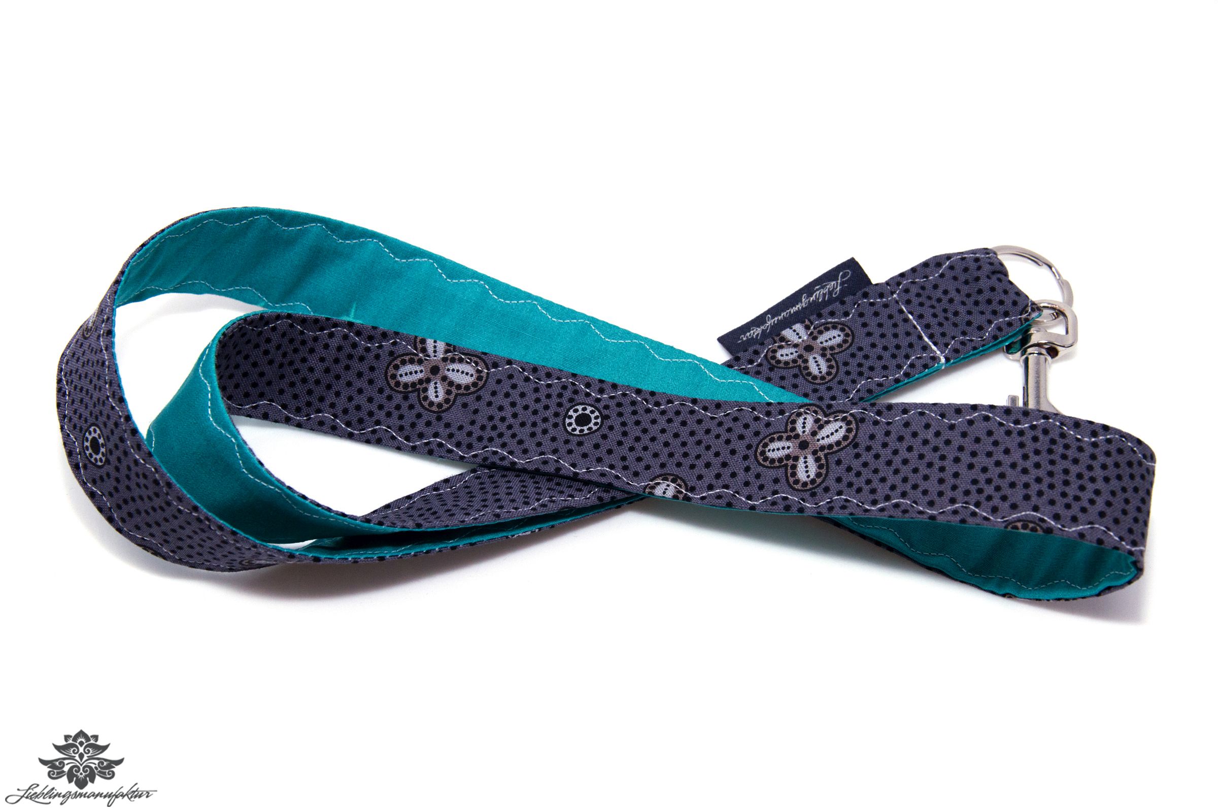 Schlüsselband Lanyard Blumenmuster