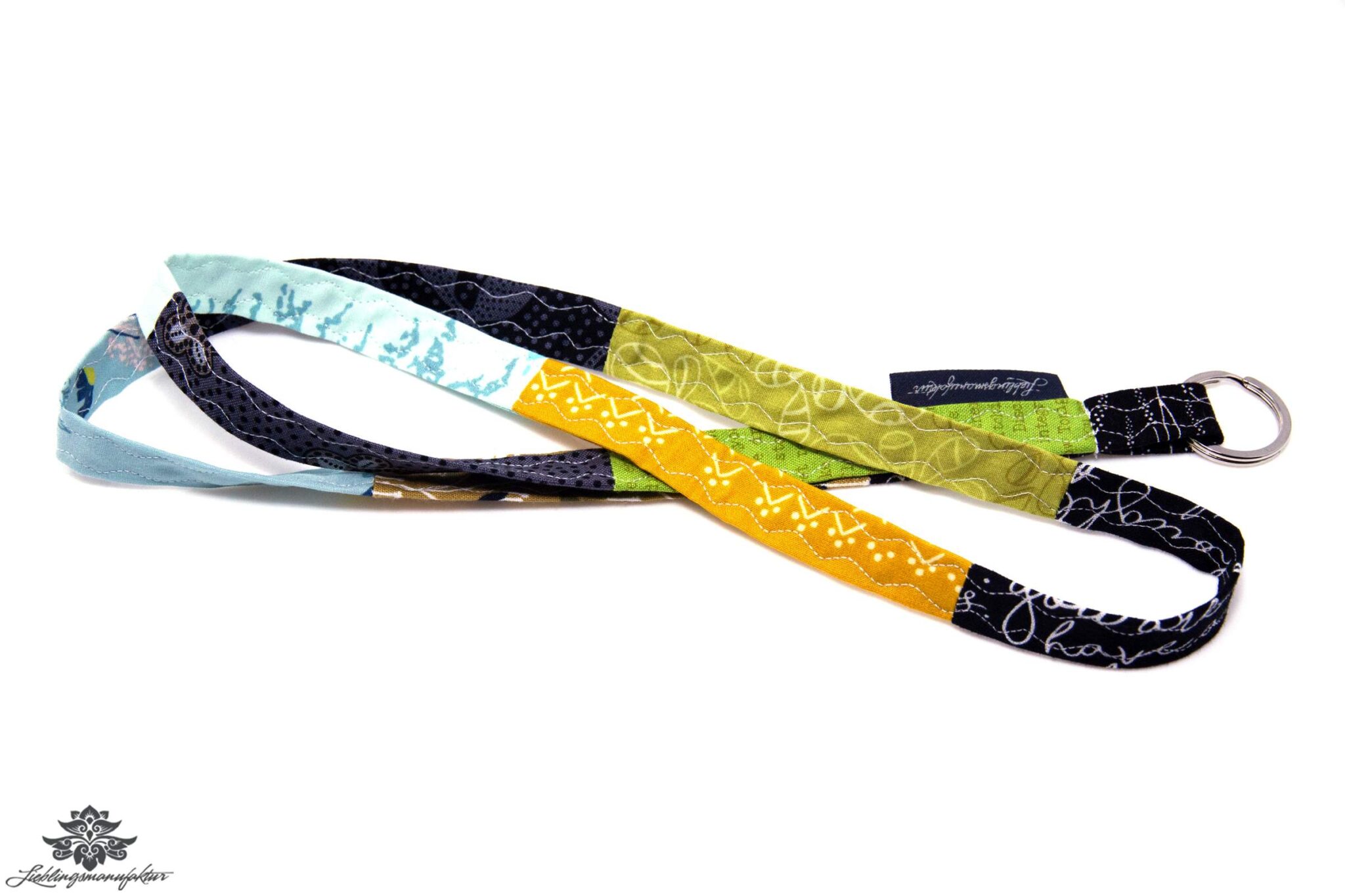 Neopren Schlüsselband Mit Karabiner – Wasserabweisend, Schwarz (ca. 16 Cm) – Praktisch Für Kinder & Erwachsene