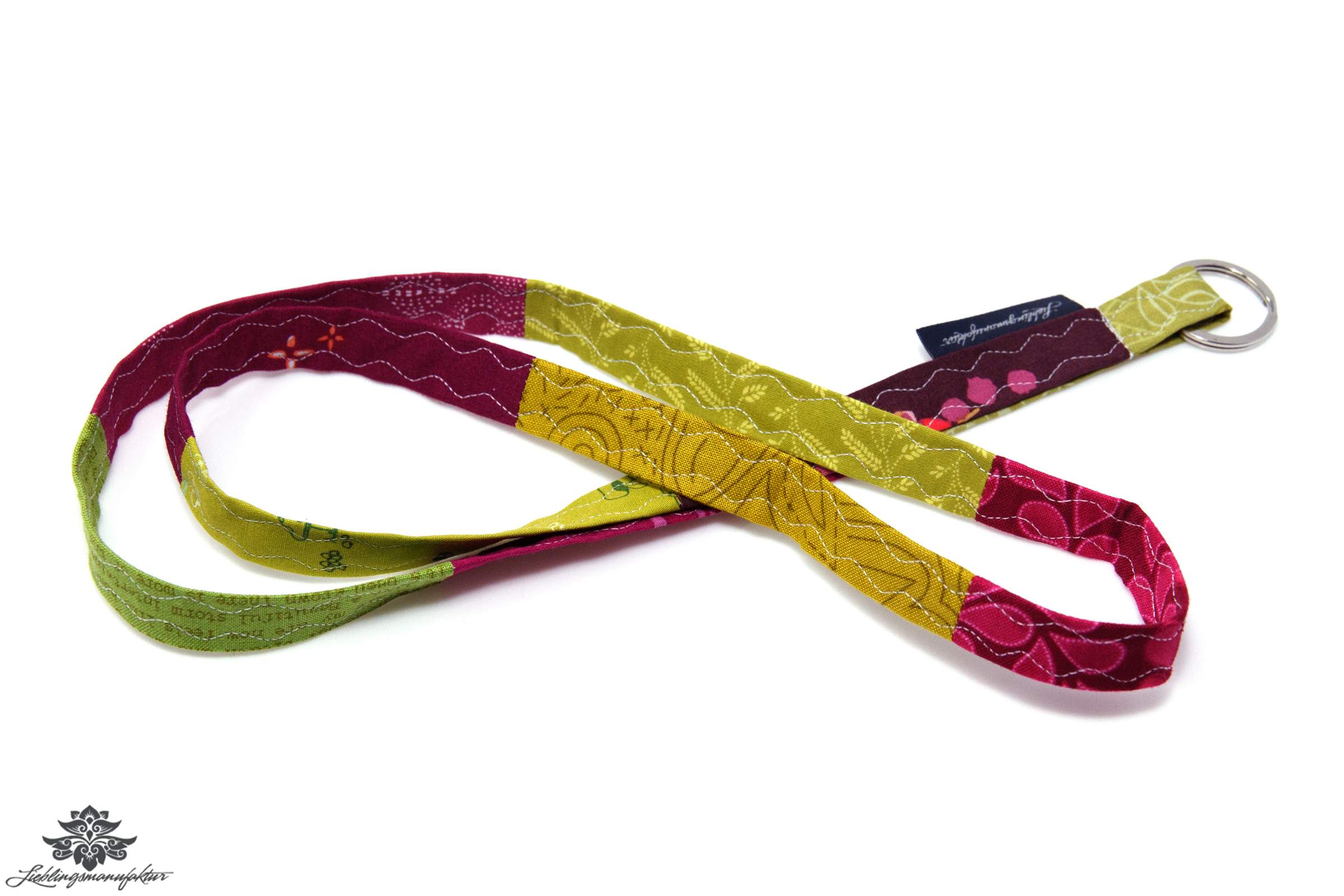 Lanyard bunt schmal