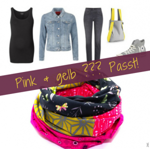 Passen pink und gelb zusammen?