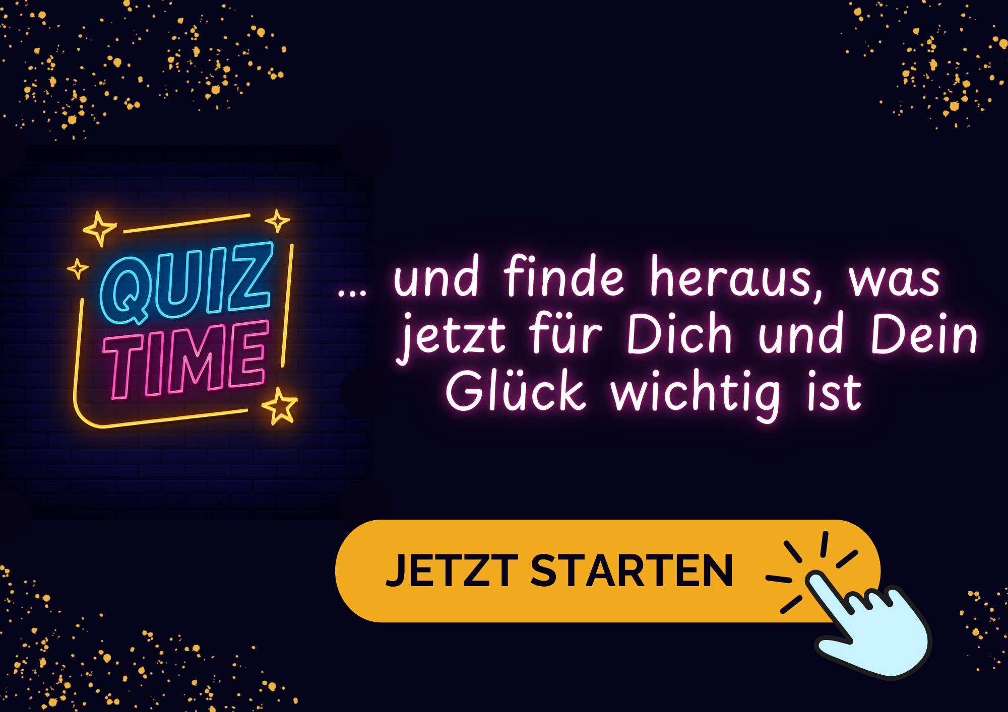 Was fehlt mir im Leben? Mach den Test