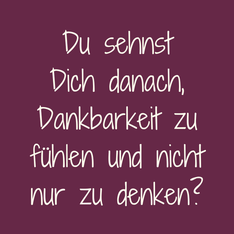 Bild für Workbook Dankbarkeit