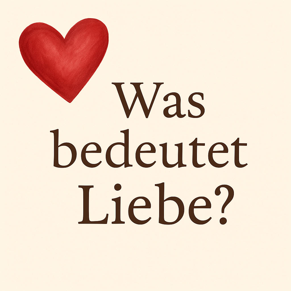 Was bedeutet Liebe