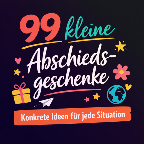 kleine Abschiedsgeschenke